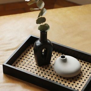 🌿 Black small cut out vase 🌿 | Modern/Minimalist